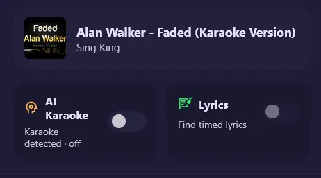 Queue normal karaoke